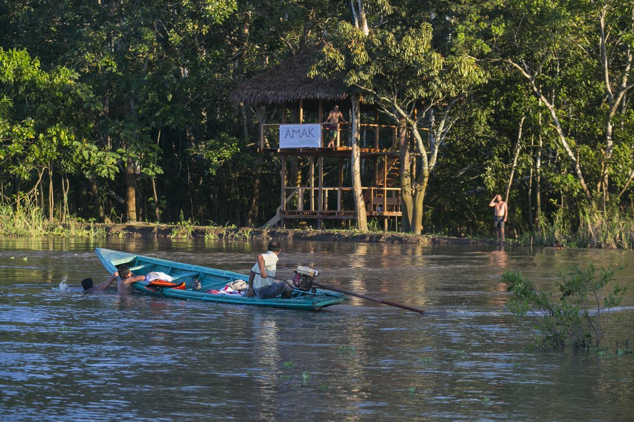 Aemak Iquitos Ecolodge Санта-Клара Экстерьер фото